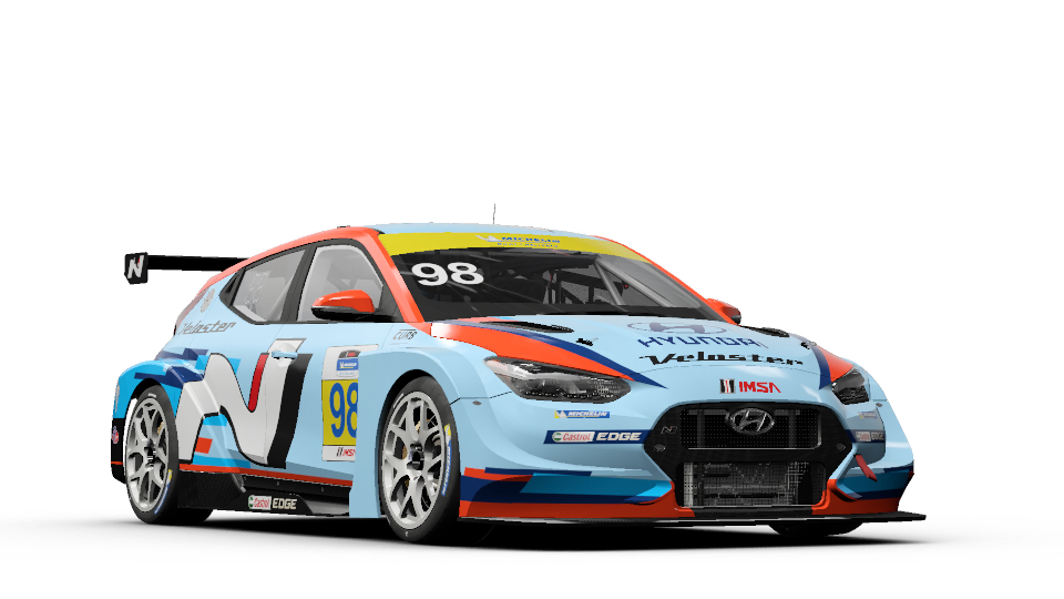 2020 Hyundai #98 Bryan Herta Autosport Veloster N