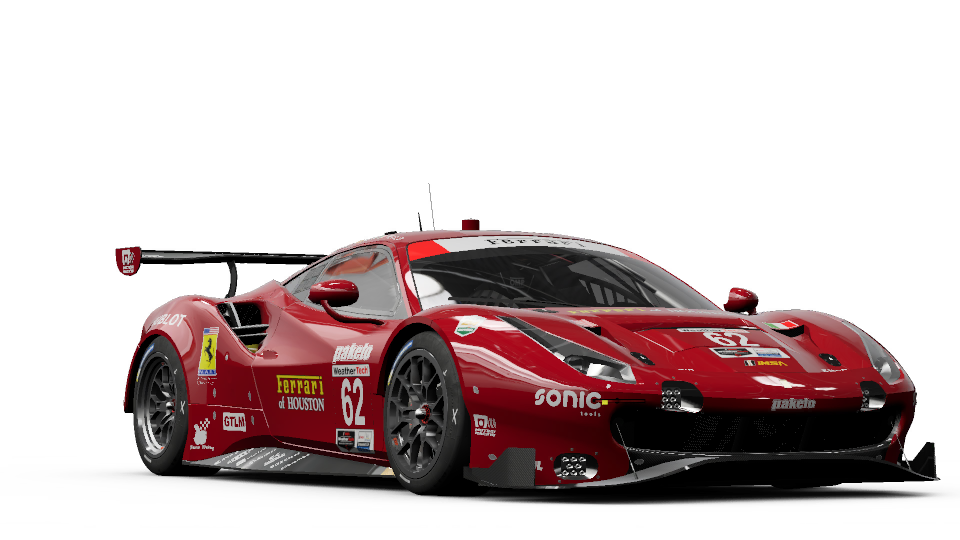2019 Ferrari #62 Risi Competizione 488 GTE