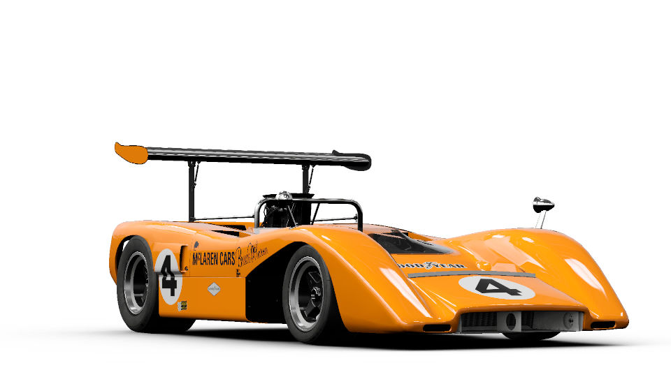 1969 McLaren #4 McLaren Car M8B