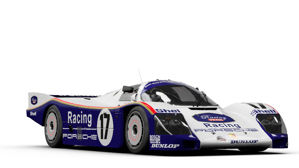 1987 Porsche #17 Porsche AG 962C