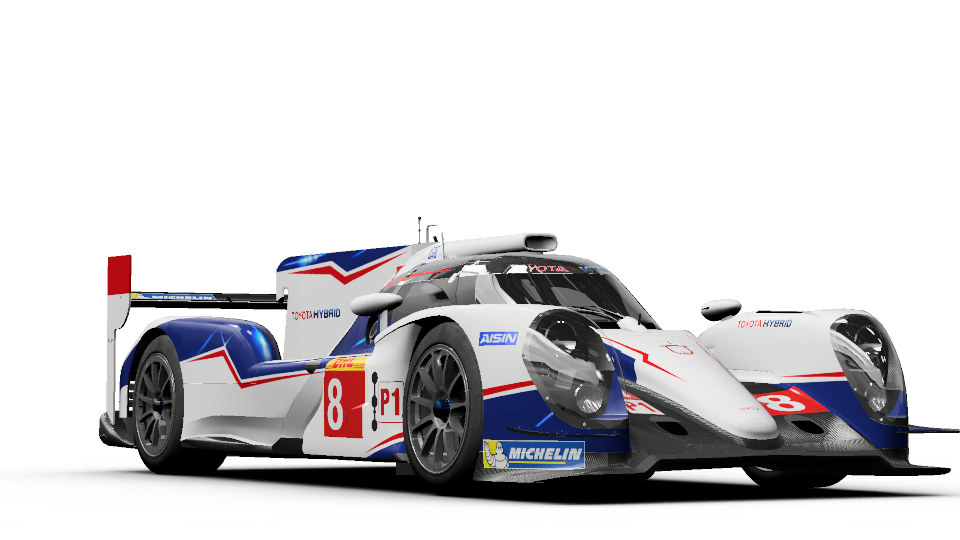 2014 Toyota #8 Toyota Racing TS040 Hybrid
