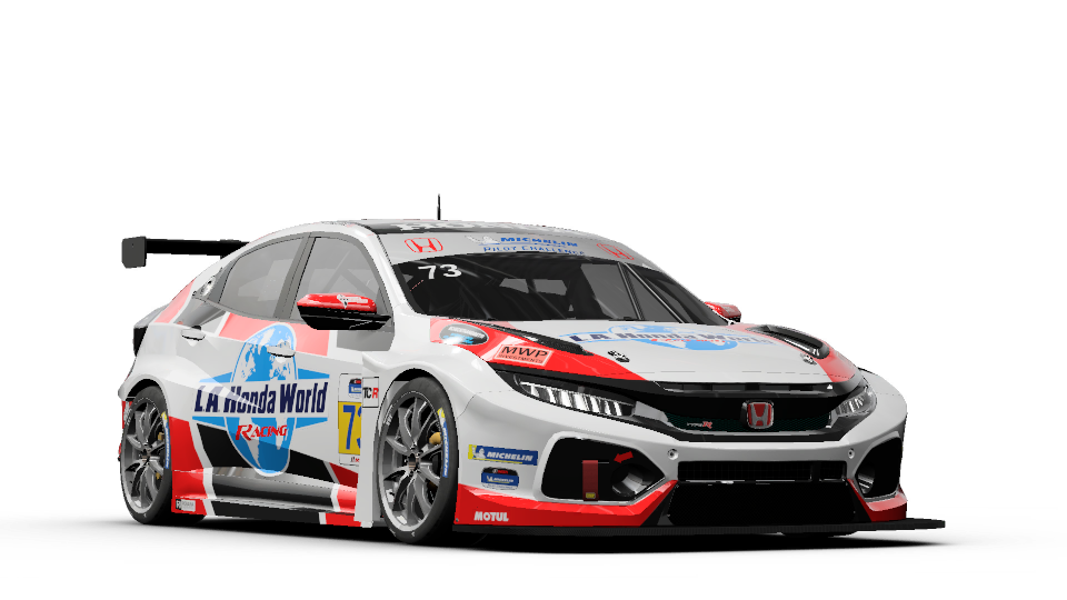 2020 Honda #73 LA Honda World Racing Civic