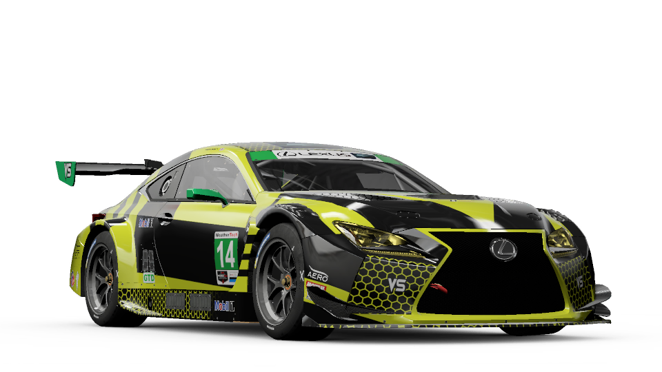 2020 Lexus #14 Vasser Sullivan RC F GT3