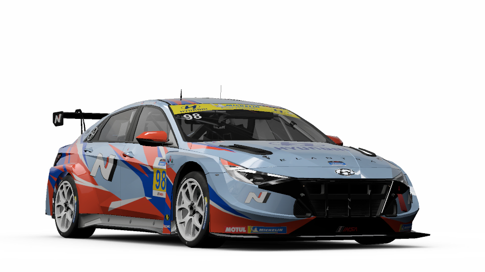 2021 Hyundai #98 Bryan Herta Autosport Elantra N