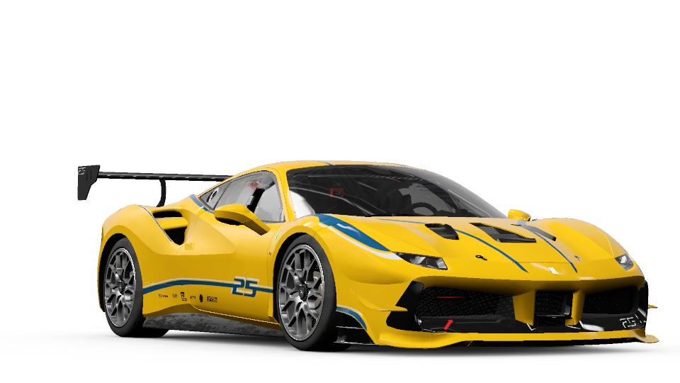 2017 Ferrari #25 Corse Clienti 488 Challenge