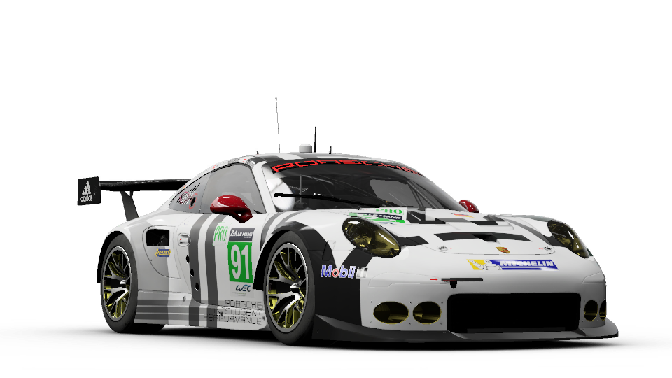 2015 Porsche #91 Porsche Team Manthey 991 RSR