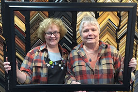 Painting Mary and Joan with Frame.JPG