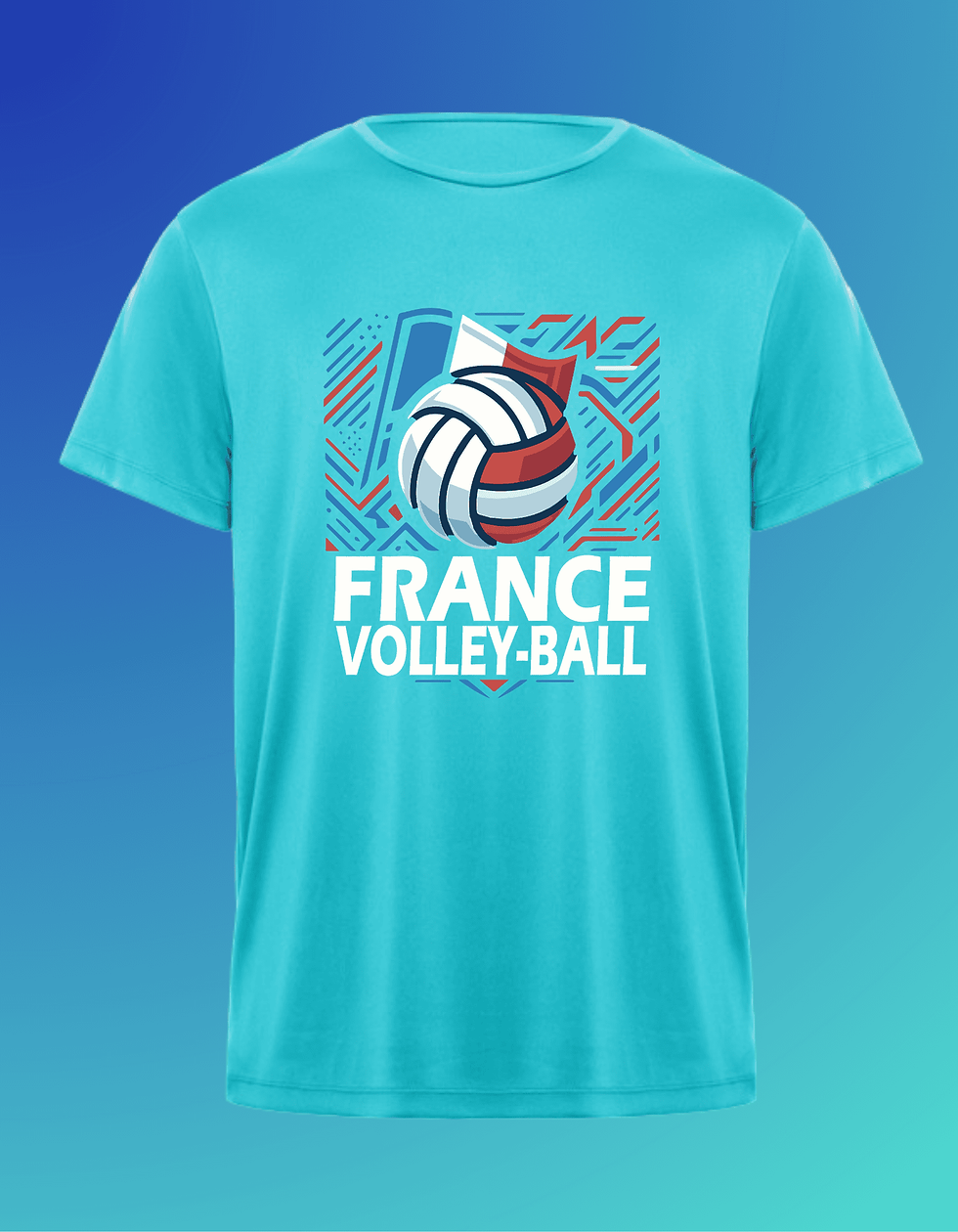 Miniature : TSHIRT FRANCE VOLLEY 2