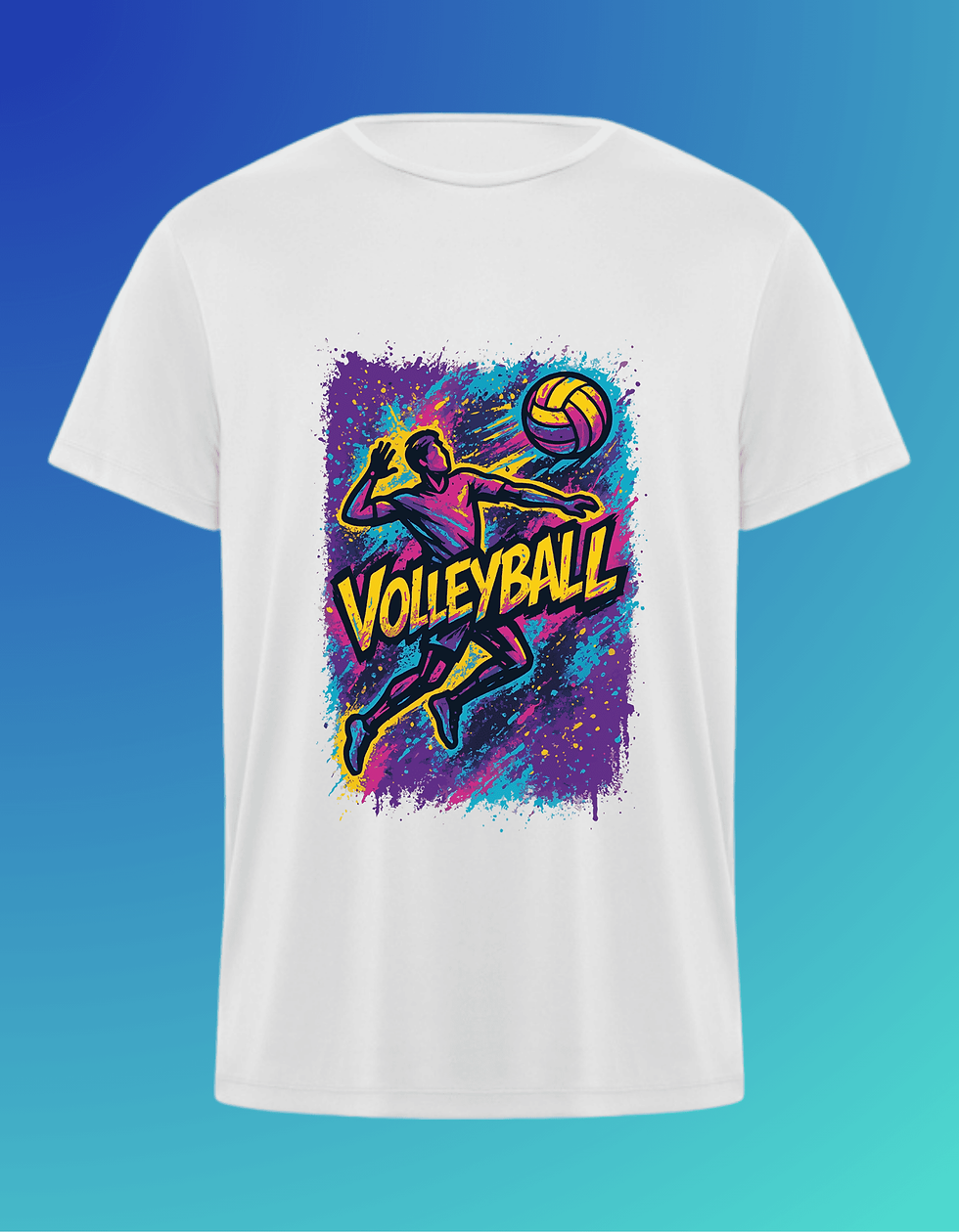 Miniature : TSHIRT VOLLEYBALL GRAF