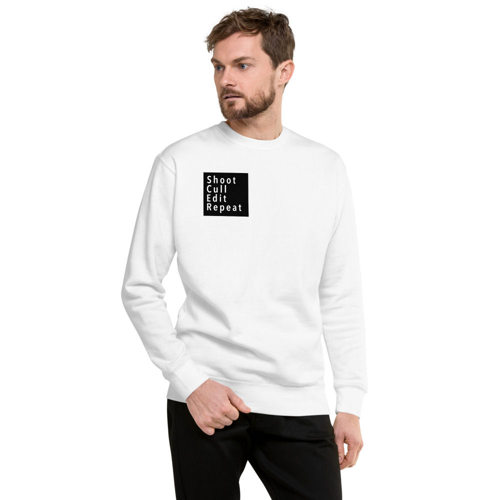 Shoot, Cull, Edit, Repeat Unisex Fleece Pullover