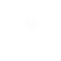Paradise leis Logo White
