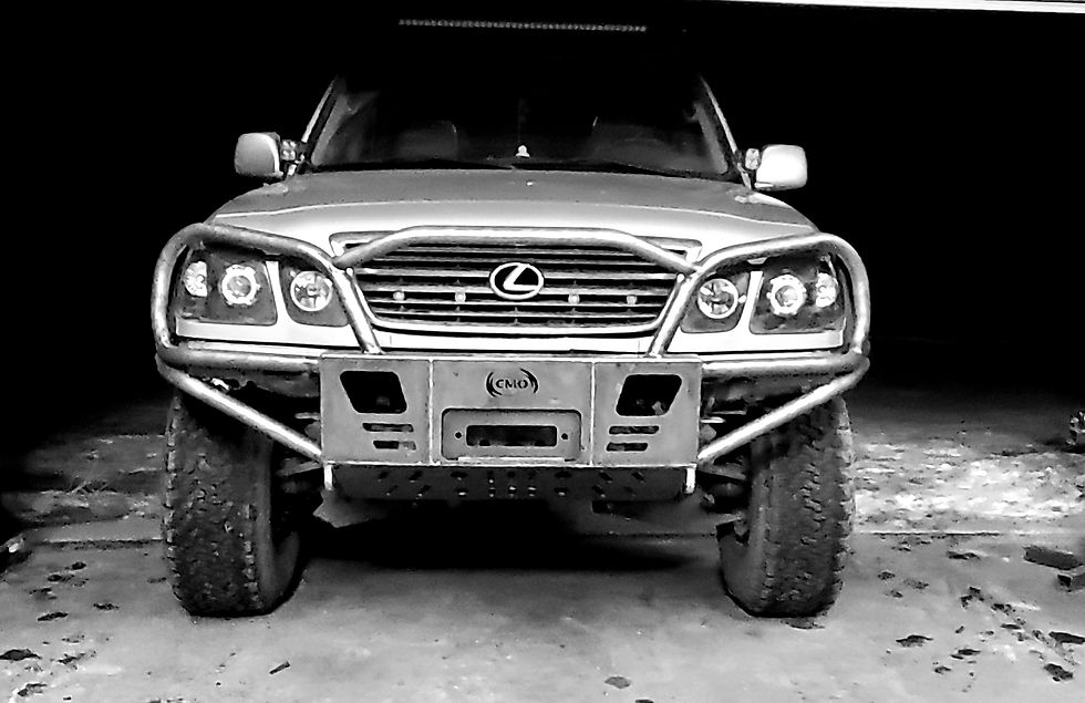 Thumbnail: LX470 front tube & plate bumper. 