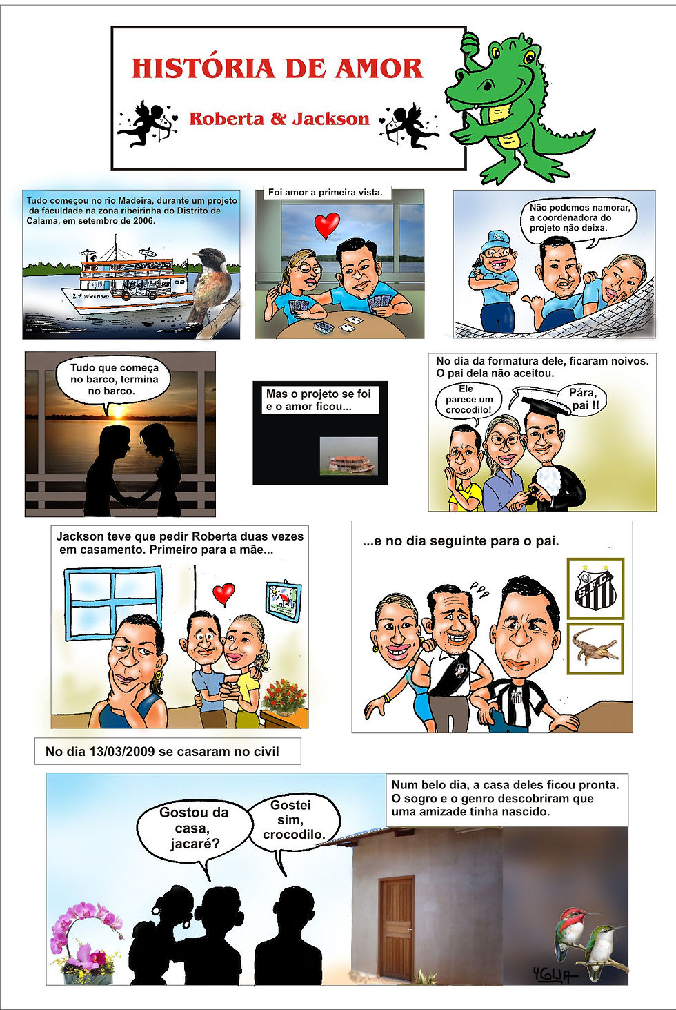 CONVITE EM QUADRINHOS