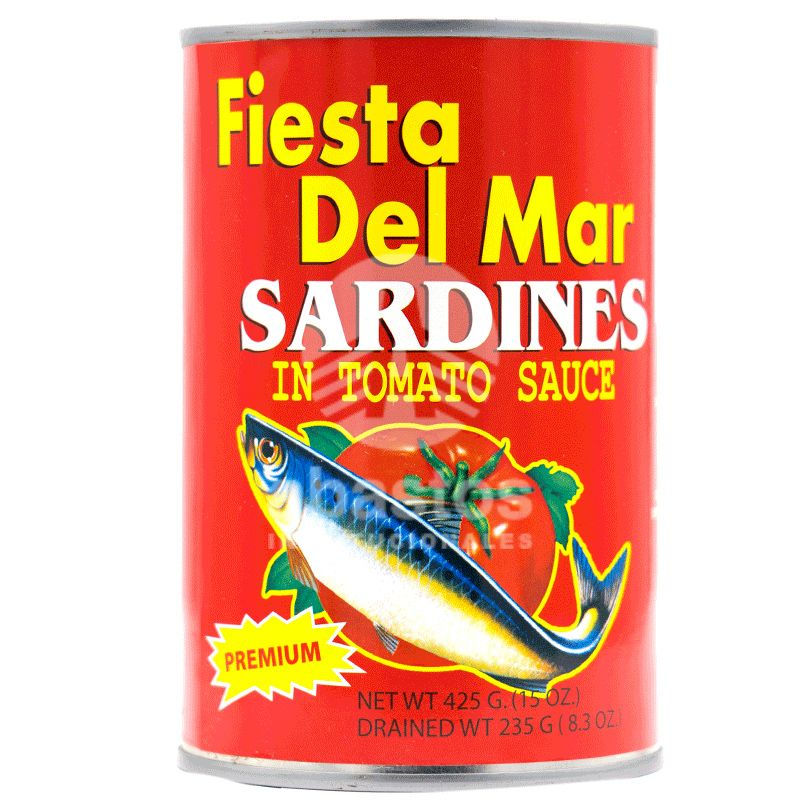Sardinas en Salsa de Tomate 15 oz Fiesta Del Mar