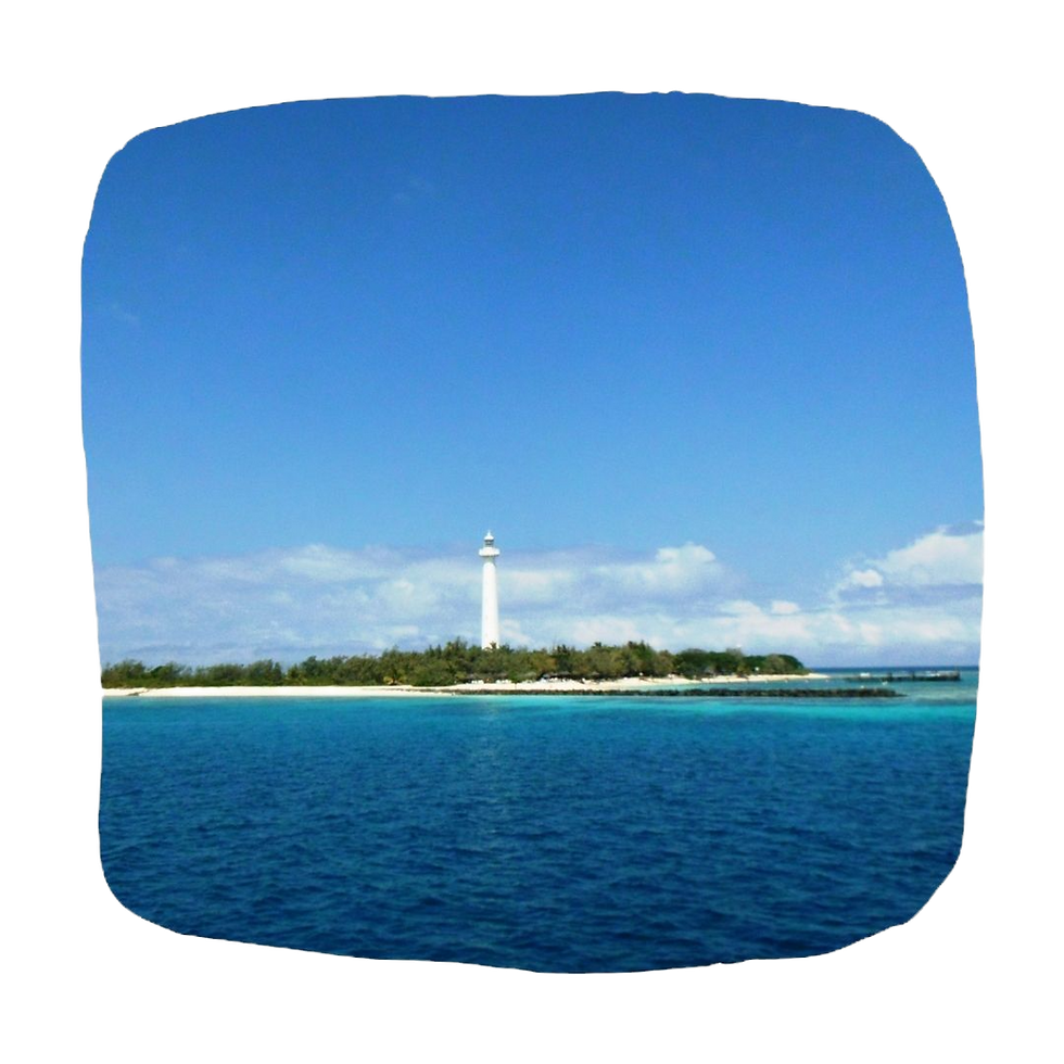 l'ilot Amédée et son célèbre phare