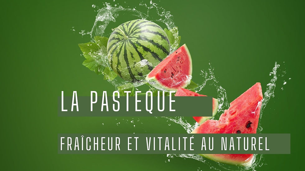La pastèque : fraîcheur et vitalité au naturel