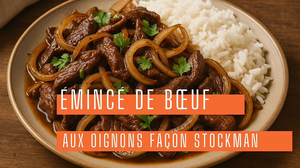 emince de boeuf aux oignons facon stockman