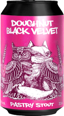 La Quince - Doughnut Black Velvet Pastry Stout 