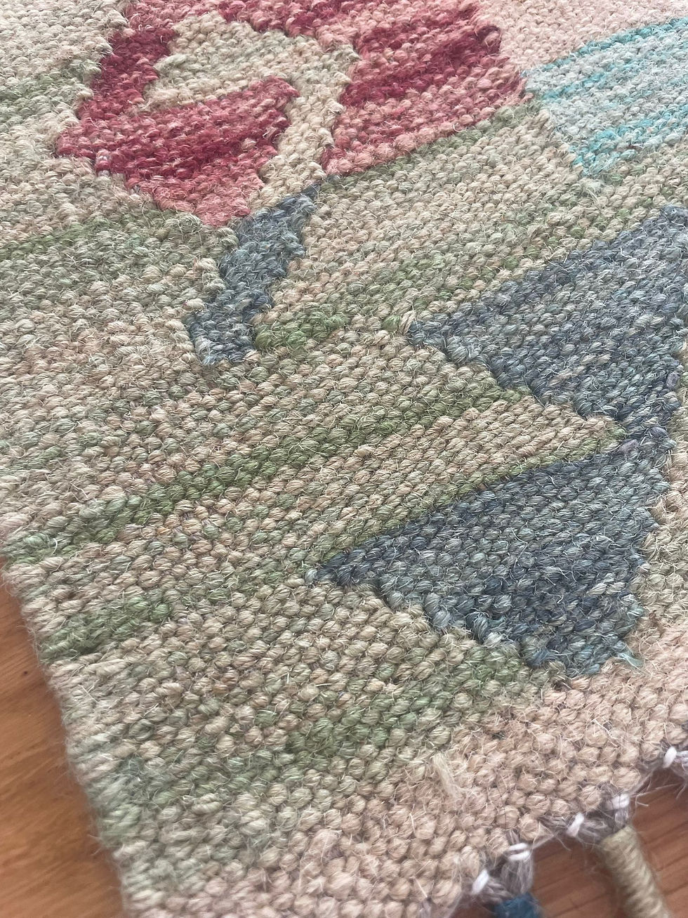 Thumbnail: Wool kelim rug