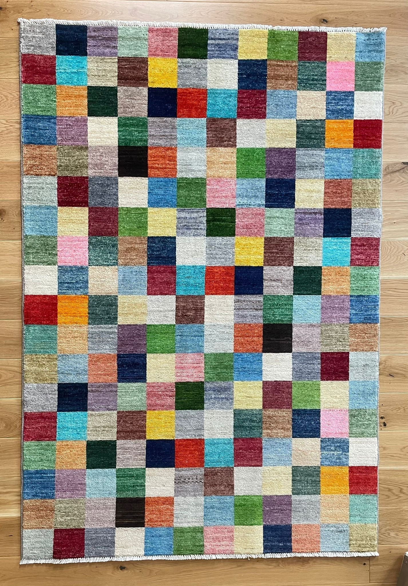 Rainbow Rug Handmade