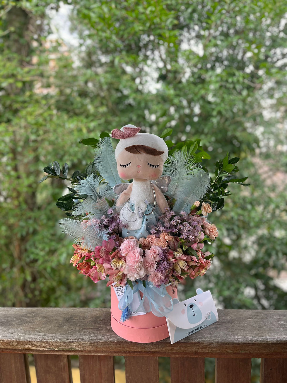 Miniatura: Flower Box Maternidade - com Boneca Metoo