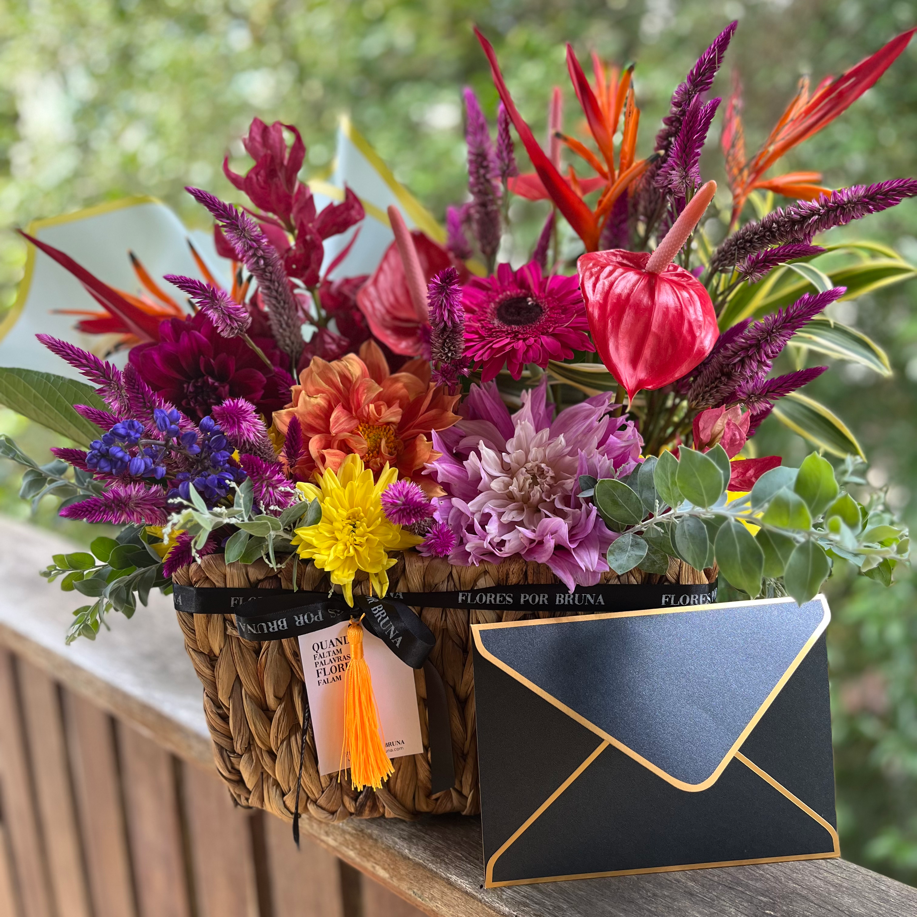 Cesta de Flores ColorFul