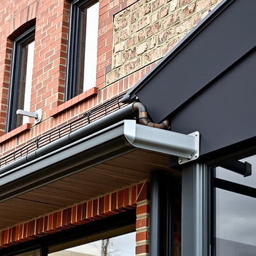 A gutter on a commercial building.jpg