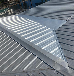Metal roof by licensed roofing contractor in Palm Bay FL