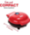 Thumbnail: Mini Heart Waffle Maker & More for Paninis, Hash Browns, & On the Go Breakfast