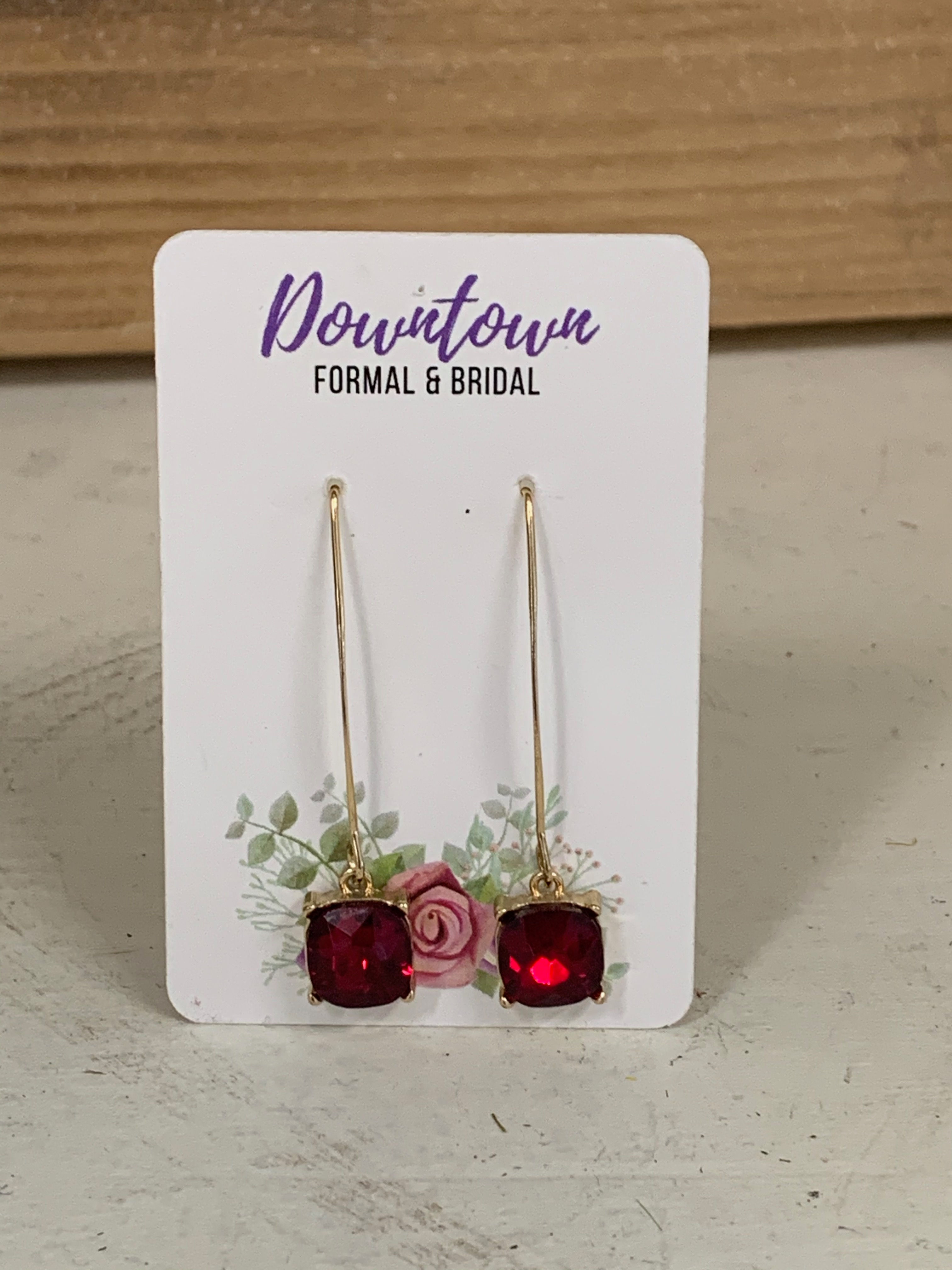 Square Dangle Earrings