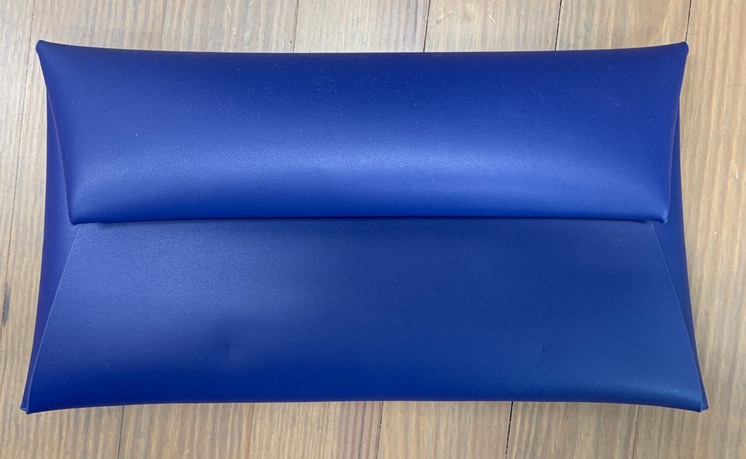 Cobalt Fold Over Clutch