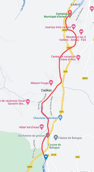 parcours nautique saint lary rafting