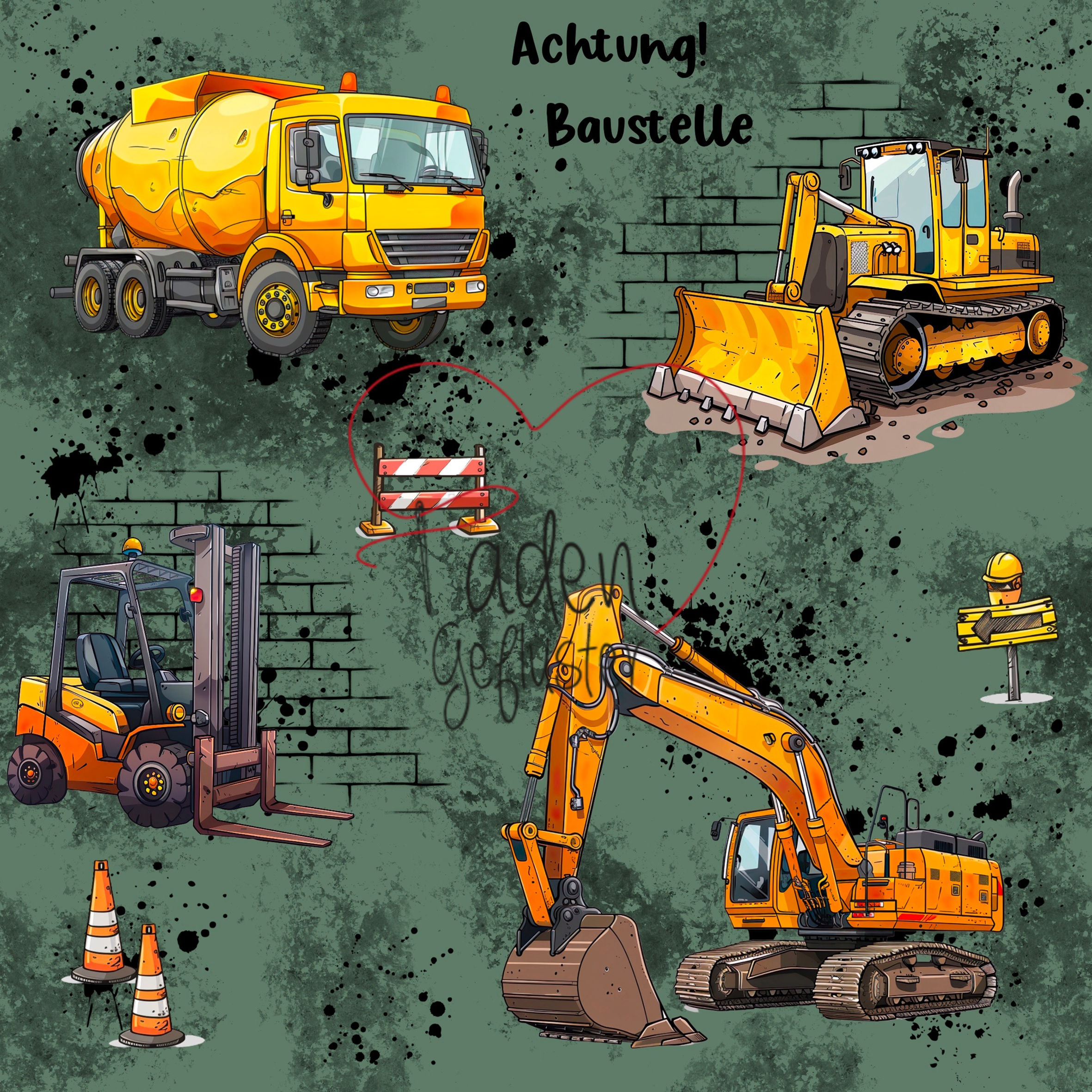 Achtung Baustelle Badelycra