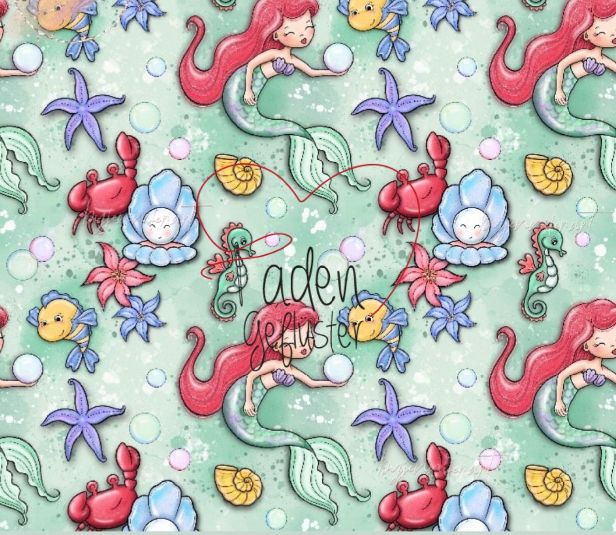 Mermaid Magic Badelycra