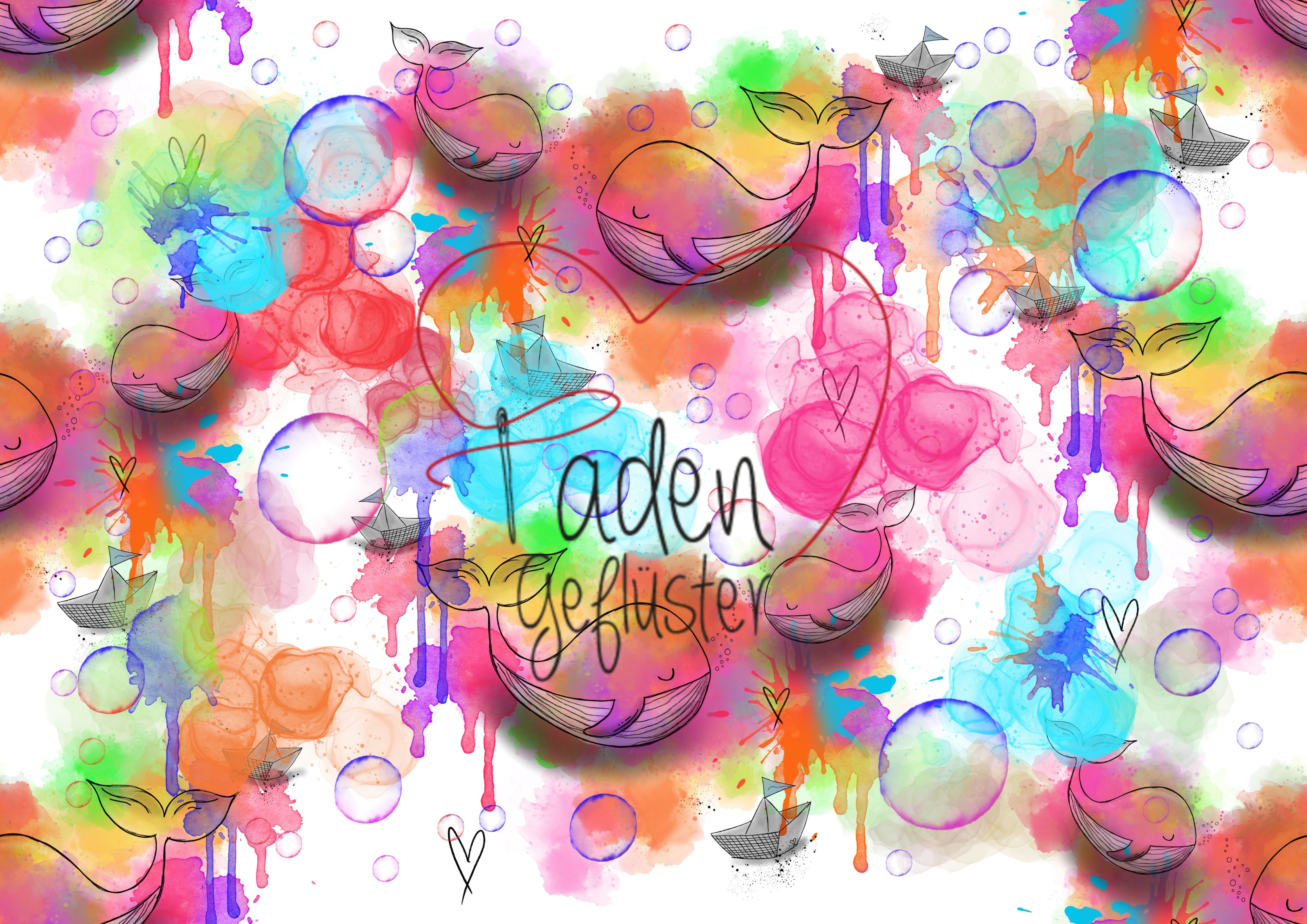 Meeresfreunde pink Badelycra