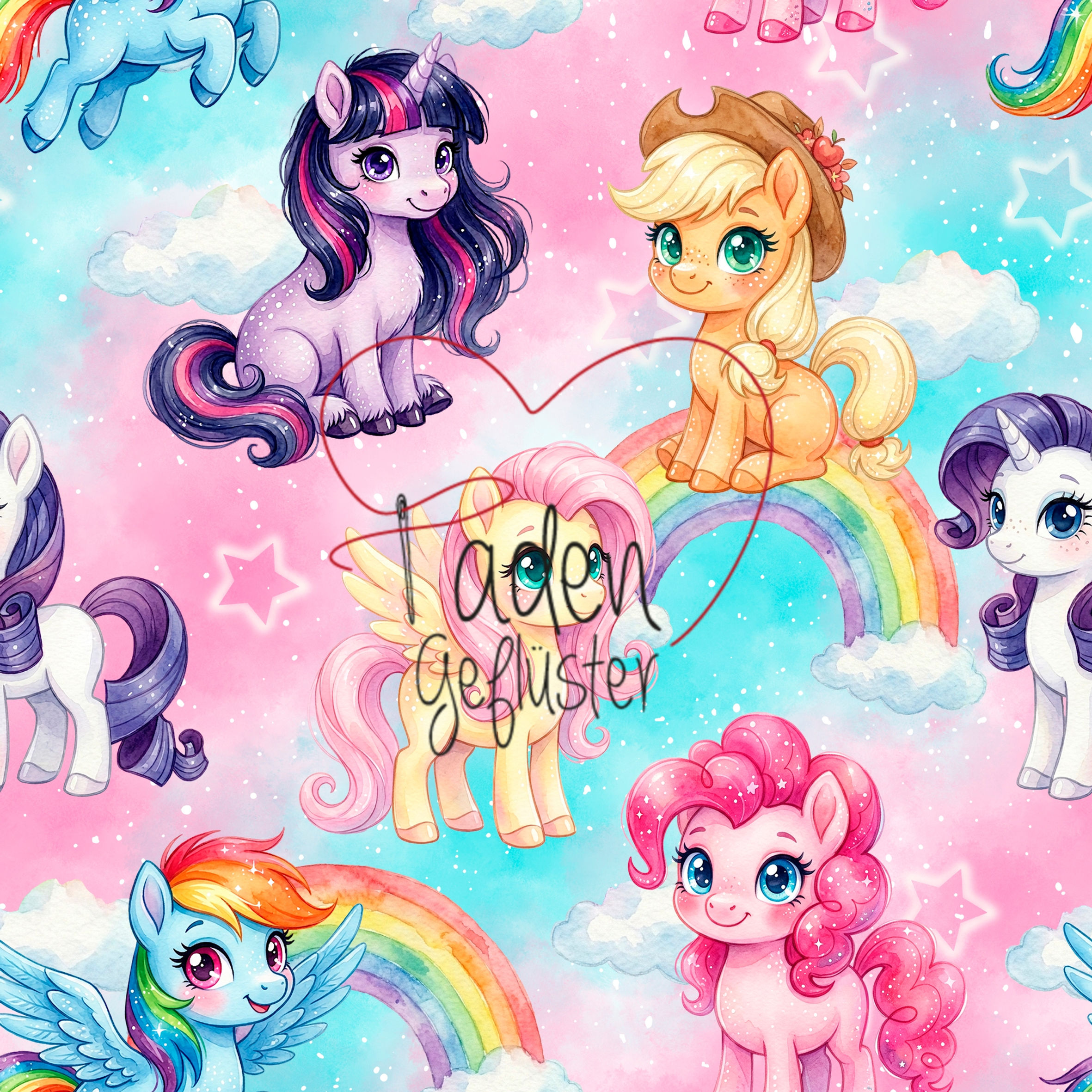 Regenbogenponys
