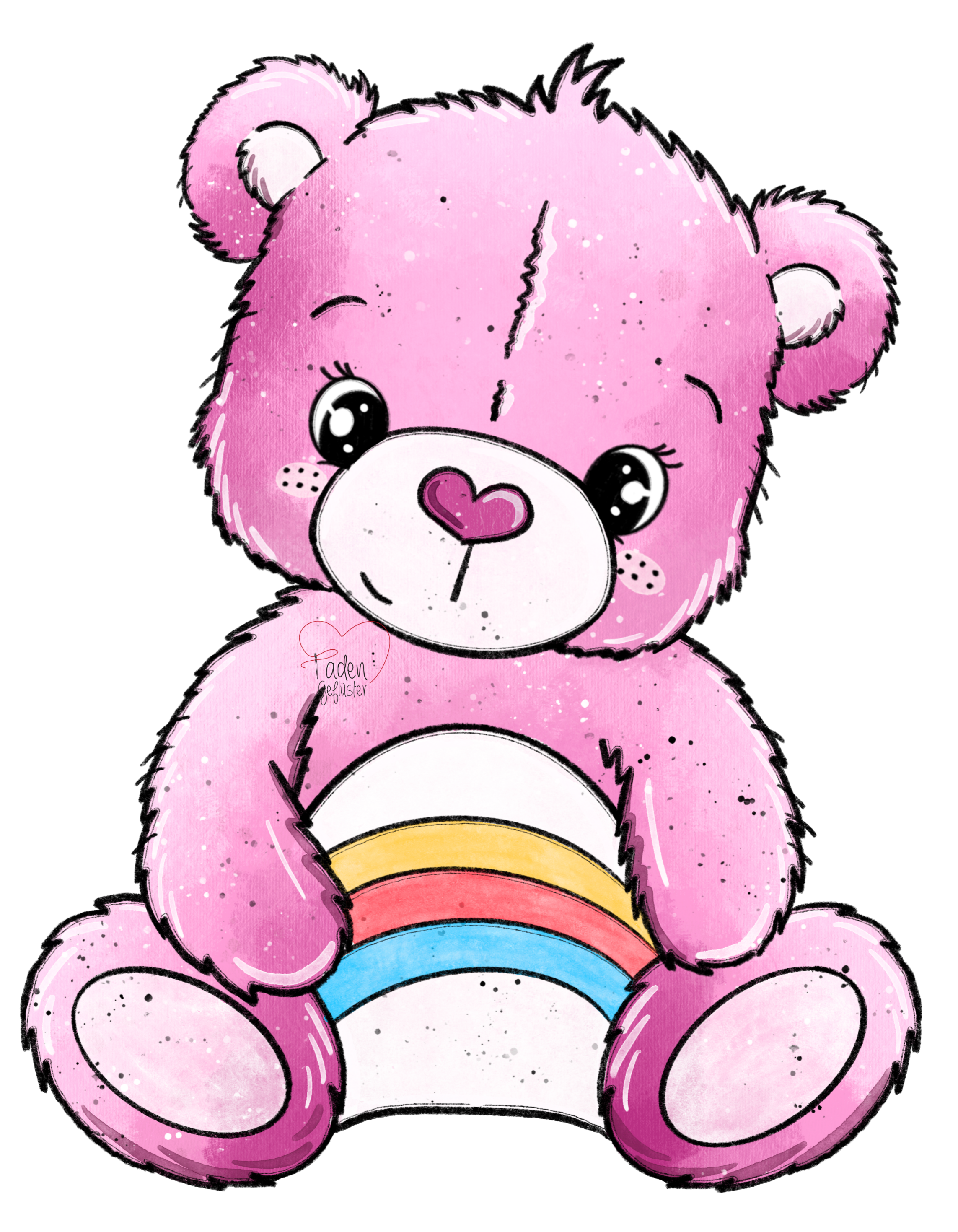 Bügelbild Glücksbärchi 5