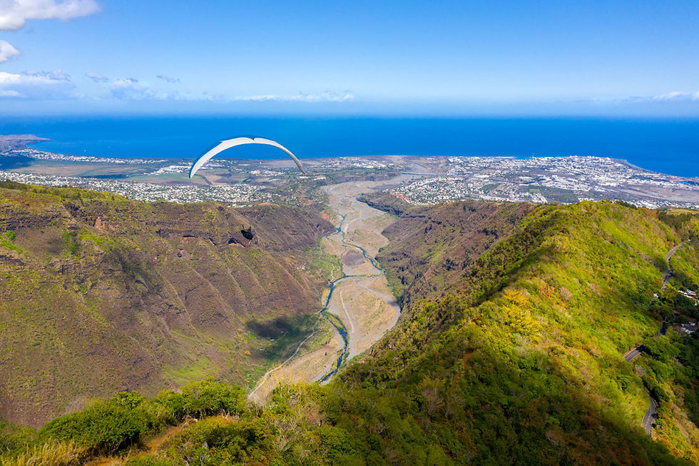 GLEITSCHIRMFLIEGEN SOLIDAIR SAINT LEU LA REUNION