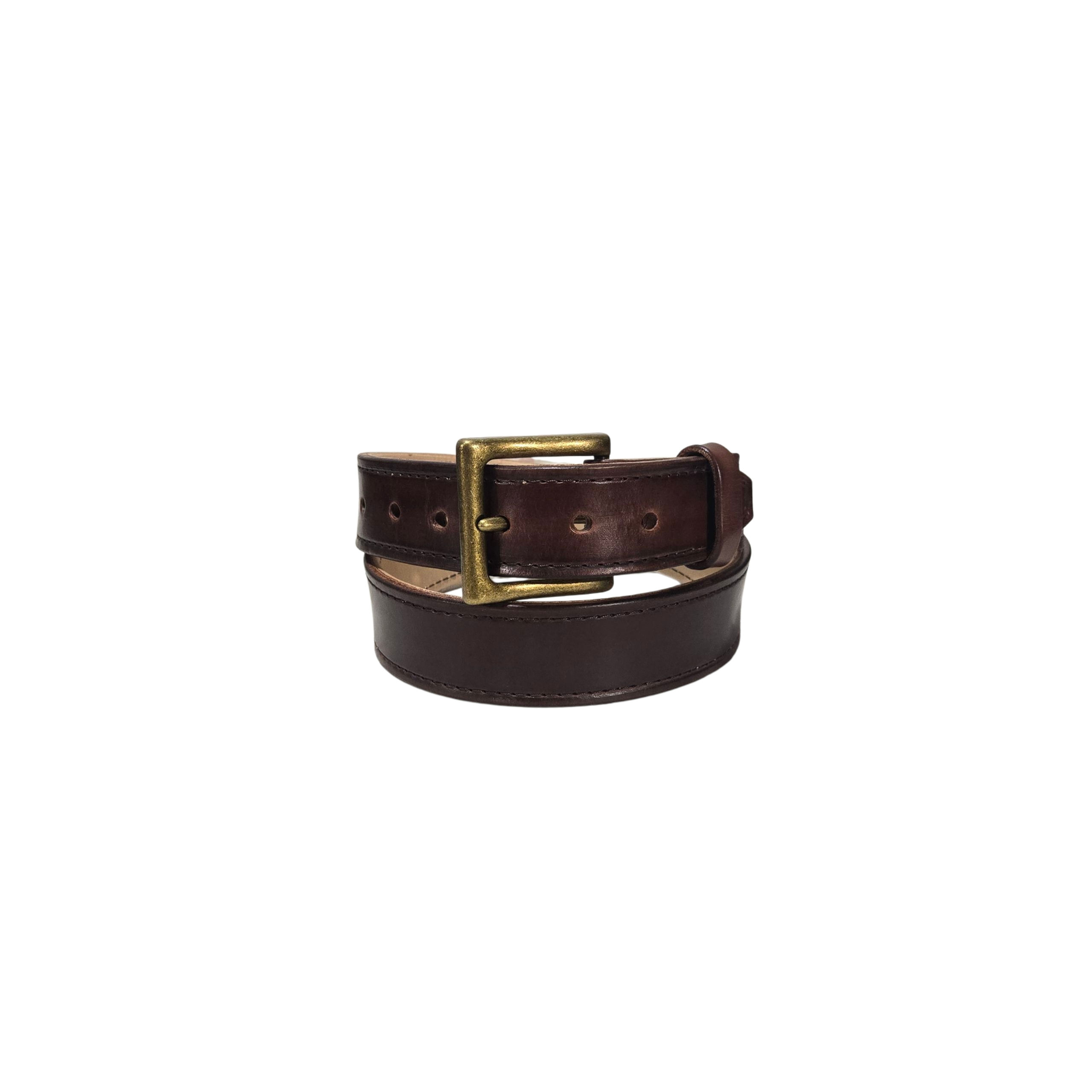 Men's Brown Leather Belt- Size 34