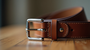 The Timeless Brown Leather Belt Style for Men