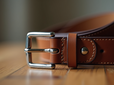 The Timeless Brown Leather Belt Style for Men