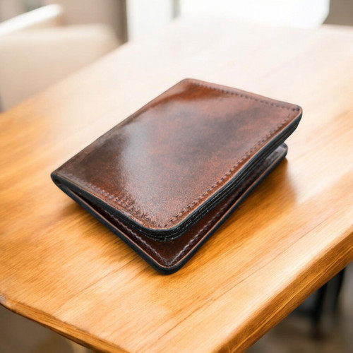 Michigander Catalina Leather Bi-fold Wallet | Michigan Custom Craftworks