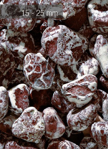 Galet de marbre Rouge Royal