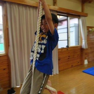 畑田保育園の園児たち