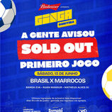 Festival Ginga esgota ingressos para estreia do Brasil na Copa do Mundo
