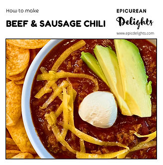 Beef & Sausage Chili