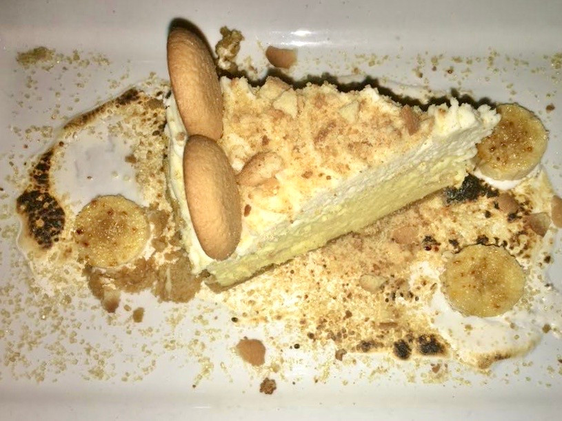 Guy Fieri's Smokehouse Banana Cream Pie