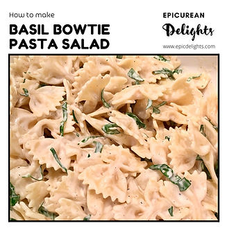 Basil Bow-tie Pasta Salad