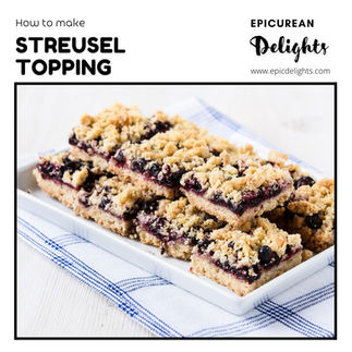 Streusel Topping