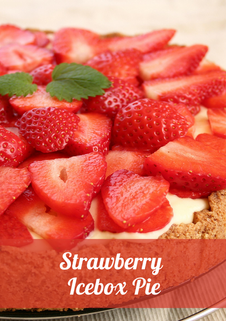 Strawberry Icebox Pie Recipe